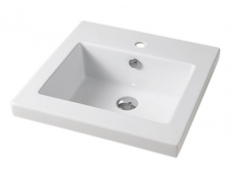Врізний умивальник ArtCeram Gap 60, white (GPL0060100)
