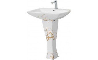 Підвісний умивальник ArtCeram Jazz, gold lettering (JZL0040106) Підвісний умивальник ArtCeram Jazz, gold lettering (JZL0040106)