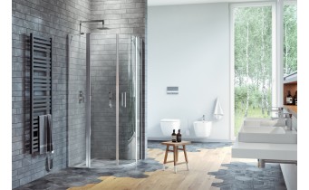 Кабіна душова півкругла EXCELLENT Seria Mazo 900x900 (KAEX.3001.1010.9090.LP)