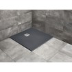 Душовий піддон, камяний Radaway Kyntos C 100x100 см, антрацит (HKC100100-64) Душовий піддон, камяний Radaway Kyntos C 100x100 см, антрацит (HKC100100-64)