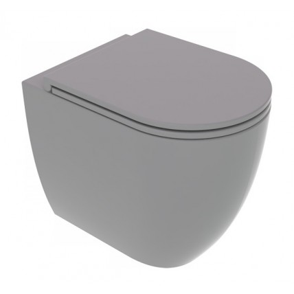 Унітаз підлоговий GSG LIKE 52,5 см Smart Clean matt Cement (LKWC01020)