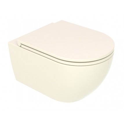 Підвісний унітаз GSG LIKE 52,5 см Smart Clean glossy Pergamon (LKWCSO013)