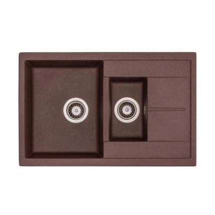 Кухонна мийка Granado Leon 765x490 мм, marron (1006) Кухонна мийка Granado Leon 765x490 мм, marron (1006)