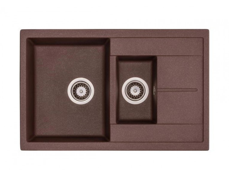 Кухонна мийка Granado Leon 765x490 мм, marron (1006)
