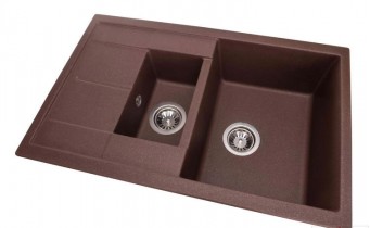 Кухонна мийка Granado Leon 765x490 мм, marron (1006)