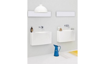 Підвісний умивальник ArtCeram Oneshot back, white (OSL0070100)