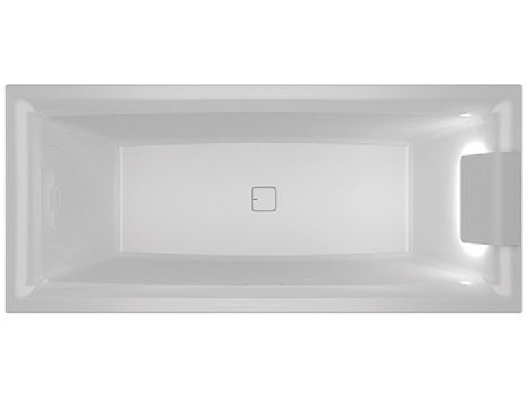 Ванна акрилова Riho Still Square LED 180x80 см, R (BR0100500K00130)
