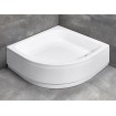 Душовий піддон глибокий акриловий, напівкруглий Radaway Samos A 90x90x29,5 см, білий (4S99300-03)