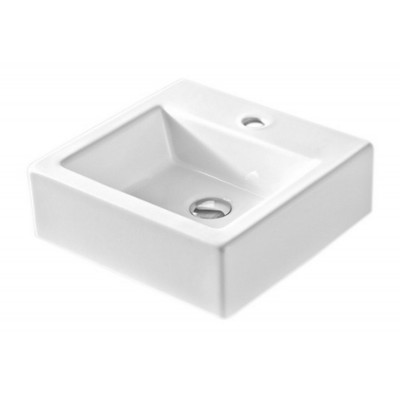 Підвісний умивальник ArtCeram Fuori box 40, white (TFL0210100) Підвісний умивальник ArtCeram Fuori box 40, white (TFL0210100)