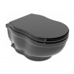Підлоговий унітаз GSG TIME 54 см glossy Black (TIWCSO002)