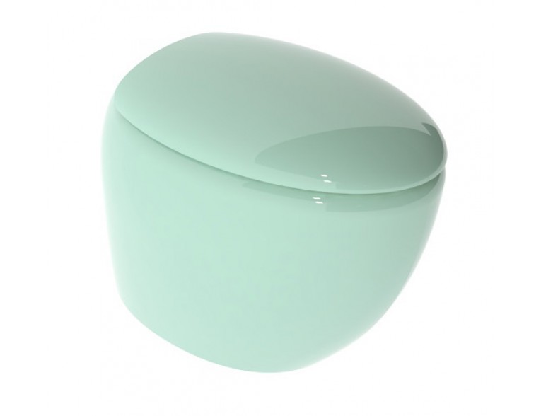 Підлоговий унітаз GSG TOUCH 55 см Smart Clean glossy Water (TOWC01SC024)
