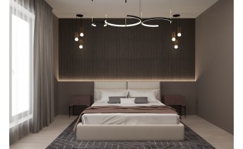 Двоспальне ліжко WoodSoft Vancouver / Ванкувер 120x190 (Vancouver120x190JAS)
