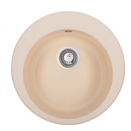 Кухонна мийка Granado Vitoria d=506 мм, ivory (0104)
