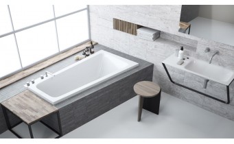 Ванна Radaway Evia 150x80 L + ніжки (WA1-44-150×080L)