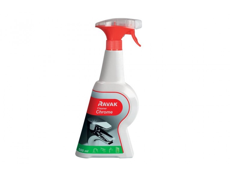 Засіб для хромованих поверхонь Ravak Cleaner Chrome (500 мл) (X01106)