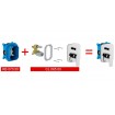 Змішувач для ванни/душу Ravak Classic CL.065.00 з R-box (X070088)