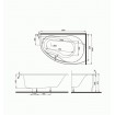 Ванна асиметрична Kolo Promise 150x100 см, права (XWA3050000) Ванна асиметрична Kolo Promise 150x100 см, права (XWA3050000)