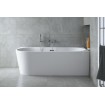 Окремостояча акрилова ванна Besco Zoya 170x80 R з сифоном click / clack, чорний (WAS-170-ZPC) Окремостояча акрилова ванна Besco Zoya 170x80 R з сифоном click / clack, чорний (WAS-170-ZPC)