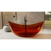 Ванна овальна окремостояча з матеріалу ResiCast Besco Axya Earth Rust 180x80x75 см, біла решітка, Охра, коричнево-червона, прозора ванна (WAA-180-ERW) Ванна овальна окремостояча з матеріалу ResiCast Besco Axya Earth Rust 180x80x75 см, біла решітка, Охра, коричнево-червона, прозора ванна (WAA-180-ERW)