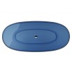 Ванна овальна окремостояча з матеріалу ResiCast Besco Mexa Blue Wave 170x78x55 см, + сифон Black Matt, Синя хвиля, прозора ванна (WAM-170-BWB) Ванна овальна окремостояча з матеріалу ResiCast Besco Mexa Blue Wave 170x78x55 см, + сифон Black Matt, Синя хвиля, прозора ванна (WAM-170-BWB)