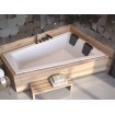 Ванна акрилова для двох осіб Besco Intima Duo Slim 180x125 R, асиметрична, торець бортика 15 мм (WAID-180-SP) Ванна акрилова для двох осіб Besco Intima Duo Slim 180x125 R, асиметрична, торець бортика 15 мм (WAID-180-SP)