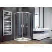 Душова кабіна Besco Modern 80x80x185, графітне скло (MP-80-165-G)