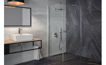 Душова кабіна Besco Pixa 90x90x195 R, прозоре скло (PKP-90-195C)