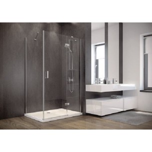Душова кабіна Besco Viva 100x80x195 R, прозоре скло (VPP-100-195C)