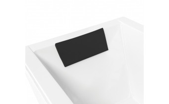 Підголівник для ванни Besco колекція Comfy Black, чорний (ZZWCB)