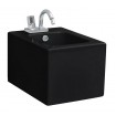 Підвісне біде ArtСeram Block, glossy black (BKB0010300)
