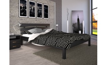 Двоспальне ліжко ТИС Доміно 3 180x200, Дуб (TYS465)