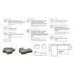 Кутовий диван, розкладний Баден / Baden 276x205 см, з двома пуфами в комплекті та 3-ма подушками, сіро-коричневий, колір можна обрати (FAB1024) Кутовий диван, розкладний Баден / Baden 276x205 см, з двома пуфами в комплекті та 3-ма подушками, сіро-коричневий, колір можна обрати (FAB1024)