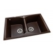 Кухонна мийка Granado Cordoba 780x500 мм, marron (1206) Кухонна мийка Granado Cordoba 780x500 мм, marron (1206)