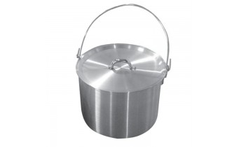 Казан Tramp алюмінієвий з кришкою, 9 л (TRC-056)