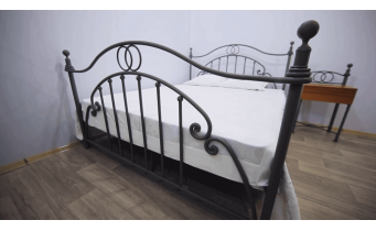 Двоспальне ліжко Метал-дизайн Bella-Letto Флоренція 180x190 (MT-BL-D-F3)