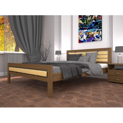 Двоспальне ліжко ТИС Модерн 1 180x200, Бук (TYS455) Двоспальне ліжко ТИС Модерн 1 180x200, Бук (TYS455)
