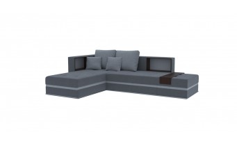 Кутовий диван розкладний ВІКОМеблі Paris / Париж, графітовий (Viko7-Paris) Кутовий диван розкладний ВІКОМеблі Paris / Париж, графітовий (Viko7-Paris)