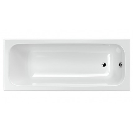 Ванна акрилова Radaway Mia Eco 160x70 см + ніжки, прямокутна, тонша від стандартної на 0,03 мм