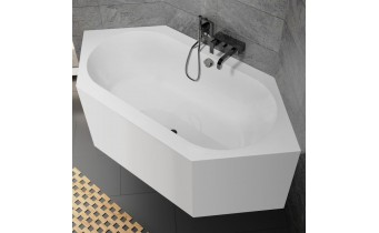 Акрилова ванна Riho Kansas Plug & Play 190x90, кутова + ніжки (BD50005)