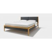 Односпальне ліжко WoodSoft Varna 120x200, ясень (Varna120200JAS)