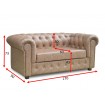 Прямий диван розкладний ТМ Віка Марк / Mark (VK-81) Прямий диван розкладний ТМ Віка Марк / Mark (VK-81)