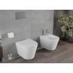 Унітаз безобідковий підвсіний Mexen Rico Rimless з тонким сидінням soft-close, Duroplast Super Slim, білий матовий Унітаз безобідковий підвсіний Mexen Rico Rimless з тонким сидінням soft-close, Duroplast Super Slim, білий матовий