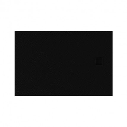 Душовий піддон NEW TRENDY MORI 140x90x3,5 см, чорний RAL 9005 (B-0408)