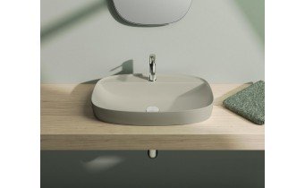 Умивальник на стільницю Catalano Colori Green Lux 65 Grigio (165GRLXGS)