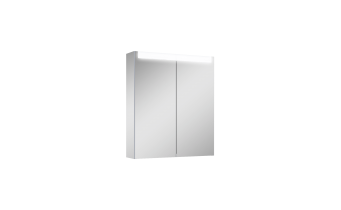 Підвісна тумба з дзеркалом у ванну (дзеркальна шафа) Elita Special 60 2D TECHNOBOX + LED, 60,6x70x15,2 см (168924) Підвісна тумба з дзеркалом у ванну (дзеркальна шафа) Elita Special 60 2D TECHNOBOX + LED, 60,6x70x15,2 см (168924)