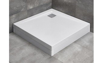Душовий піддон Radaway Argos C 100x100x14,5 см, білий, на ніжках, панелі та кутики докупляються окремо (4ACN1010-02)