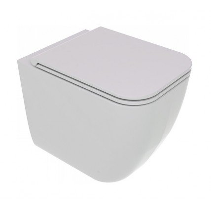 Унітаз підлоговий GSG BRIO 52,5 см Smart Clean matt Cloud (BRWC01019)