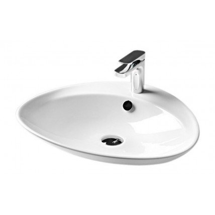 Умивальник на стільницю ArtCeram Bs, white (BSL0010100) Умивальник на стільницю ArtCeram Bs, white (BSL0010100)