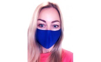 Маска BlackVisin захисна багаторазова розмір M Blue (BV-03-ROZ-M-BL) Маска BlackVisin захисна багаторазова розмір M Blue (BV-03-ROZ-M-BL)