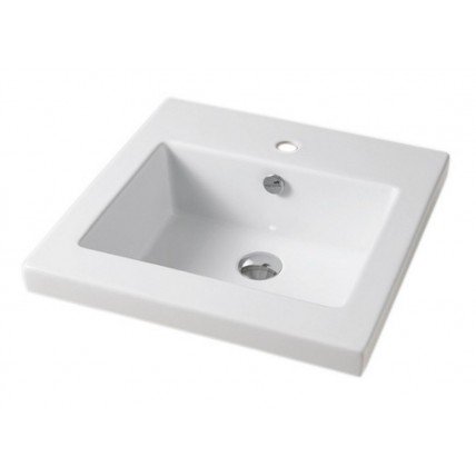Врізний умивальник ArtCeram Gap 60, white (GPL0060100)